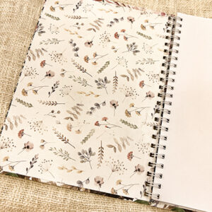 Cuaderno hojas blancas